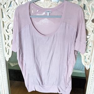 Express lilac dolman top (small)